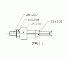 EXTRACTOR DE PINZA INTERIOR FORZA SERIE 2500